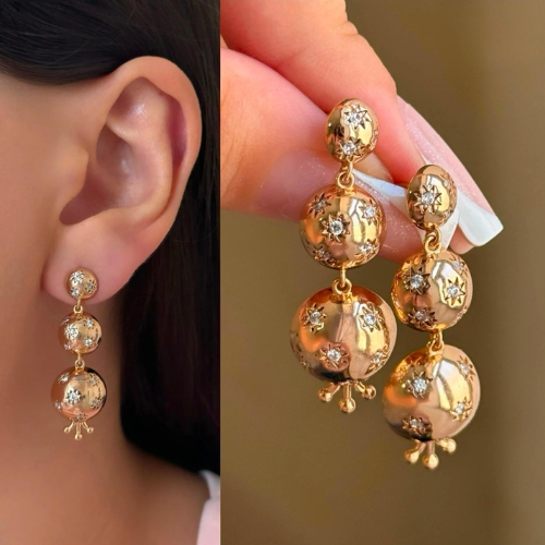 earrings vintage style