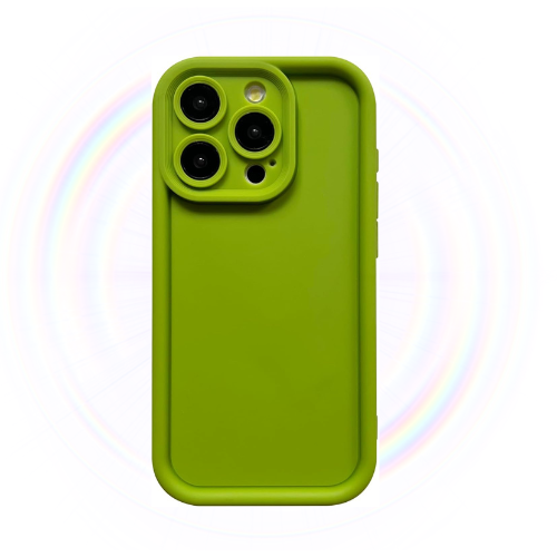 GREEN MATTE PHONE CASE FOR iPhone 15 Pro Max / Green