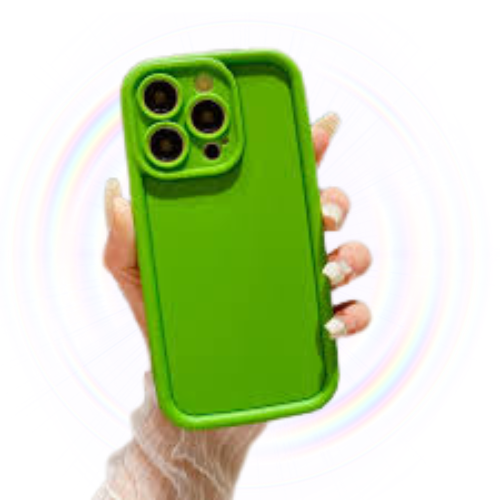 GREEN MATTE PHONE CASE FOR iPhone 15 Pro Max / Green