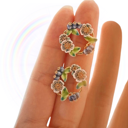 Floral Earrings: Delicate Holiday Jewelry Gift