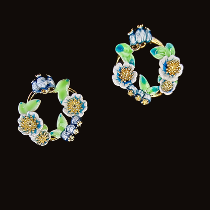 Floral Earrings: Delicate Holiday Jewelry Gift